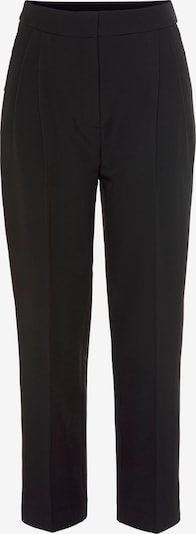 LASCANA Παντελόνι με τσάκιση σε μαύρο, Άποψη προϊόντος