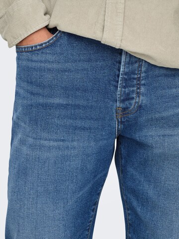 regular Jeans 'ONSYOKE' di Only & Sons in blu