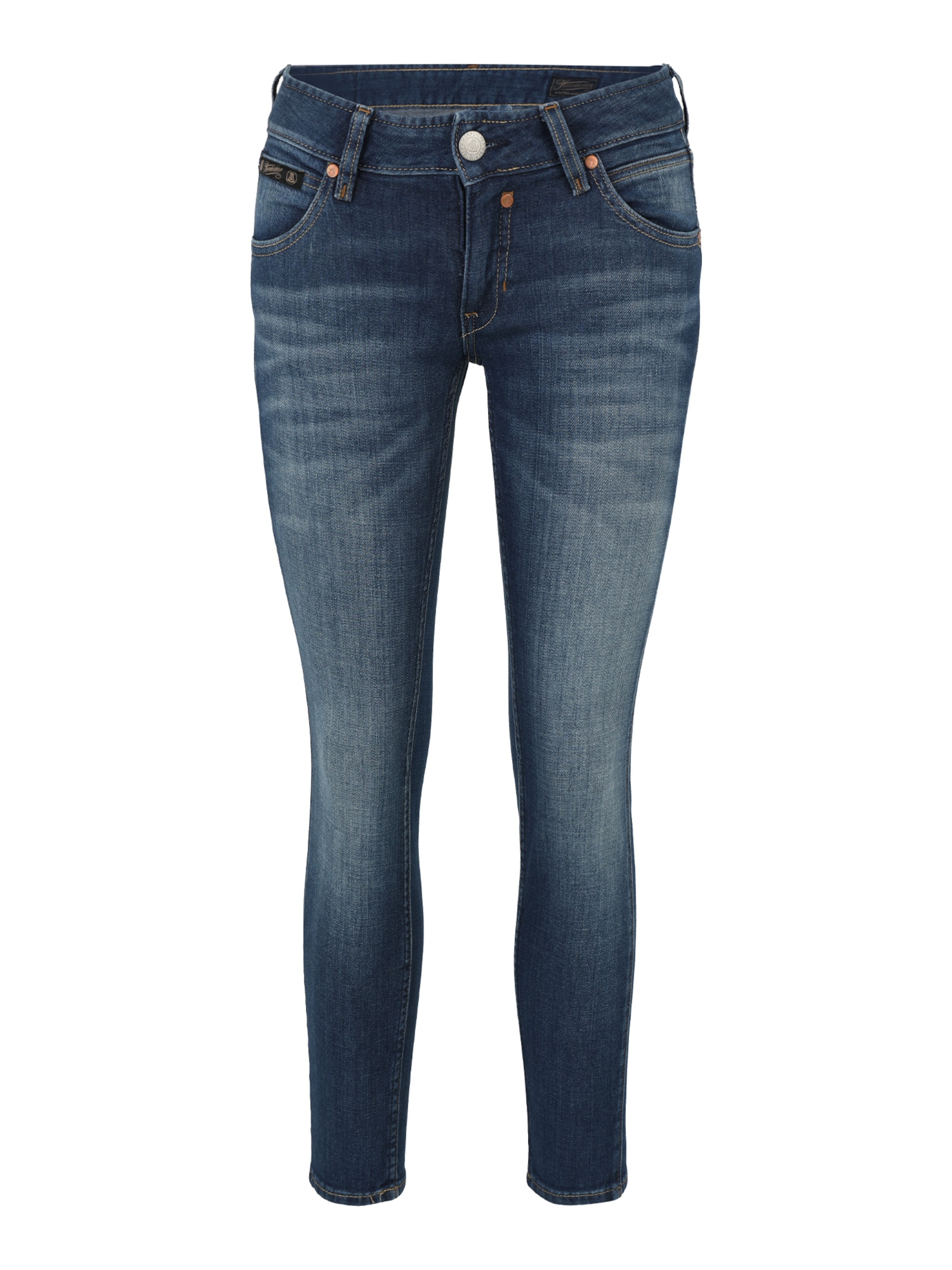 Herrlicher Úzky strih Džínsy - Modrá: predná strana