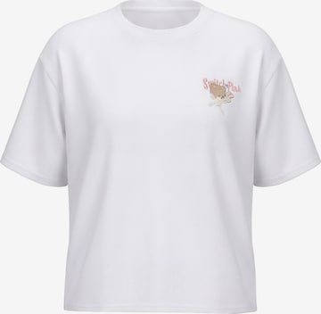 T-shirt 'Pop' MYMO en blanc : devant
