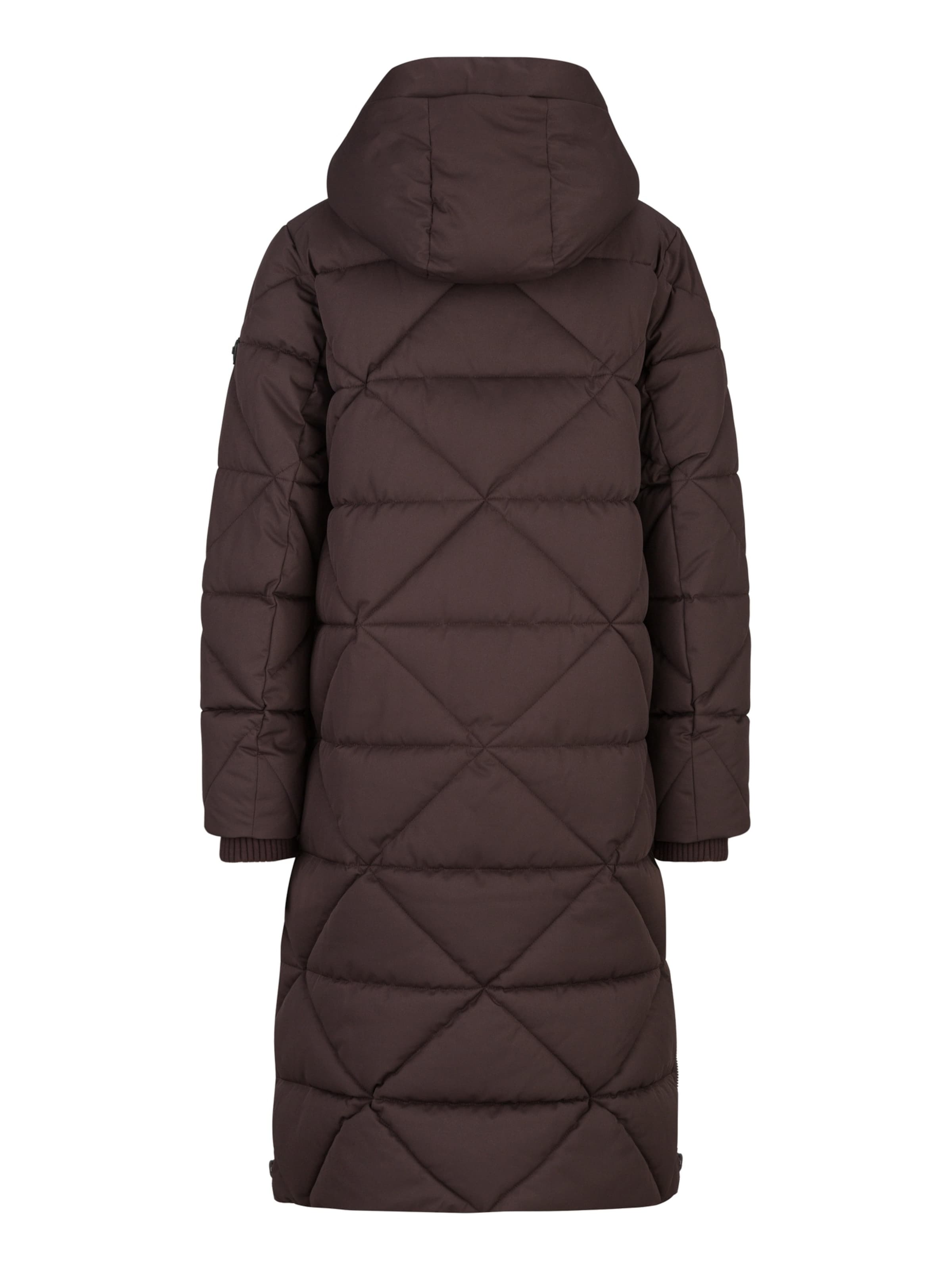 19V69 ITALIA Winterparka 'Jolien' in Bruin: terug