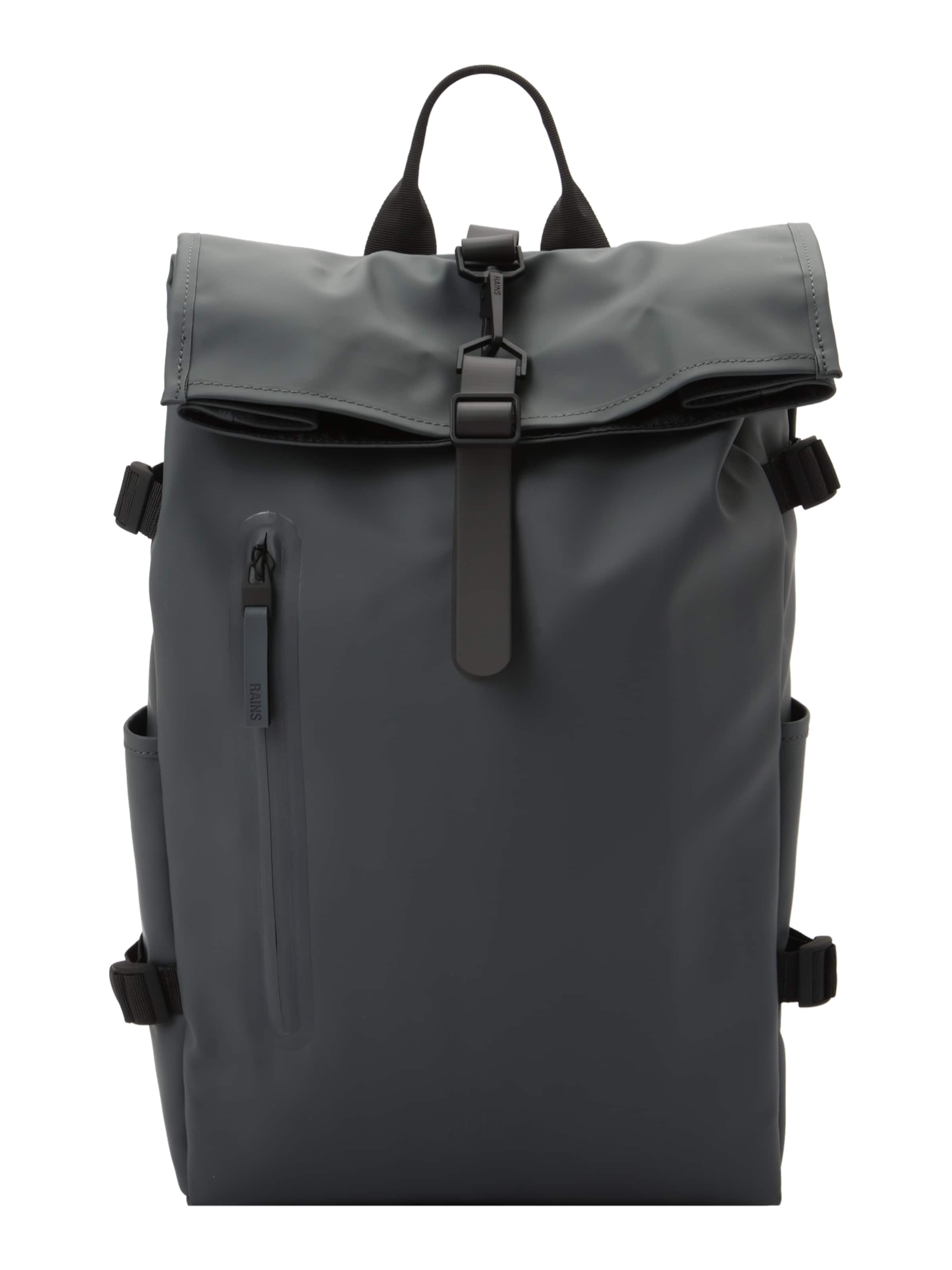 RAINS Rugzak in Grijs: voorkant