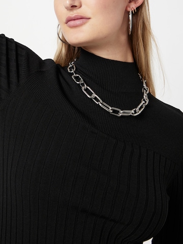 Calvin Klein Kötött ruhák 'ICONIC' - fekete