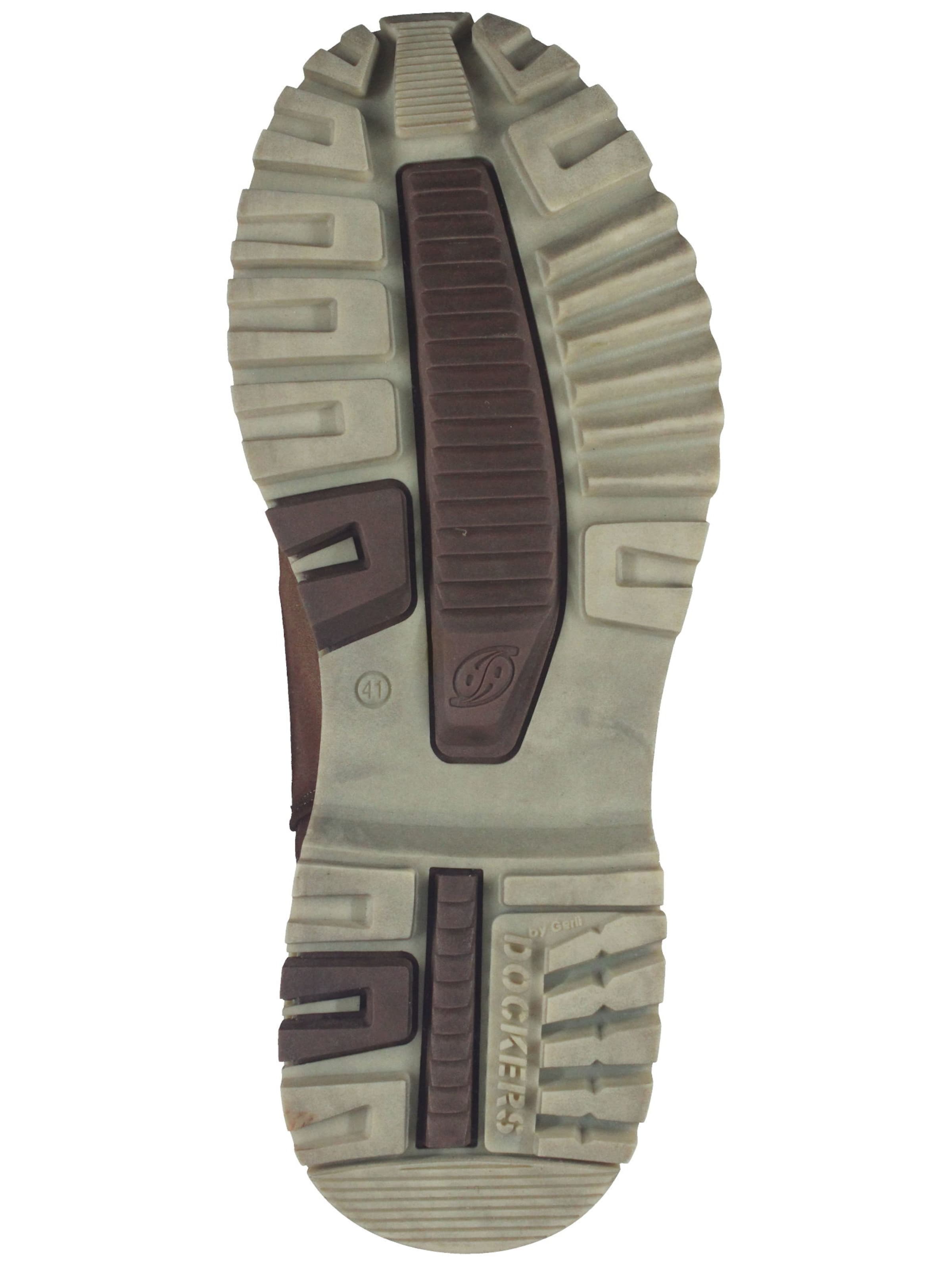 Bottines à lacets Dockers by Gerli en marron