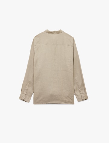 Koton Regular Fit Hemd in Braun