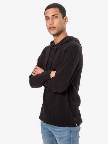 rag & bone Sveter 'FLAME HOODIE' - Čierna: predná strana