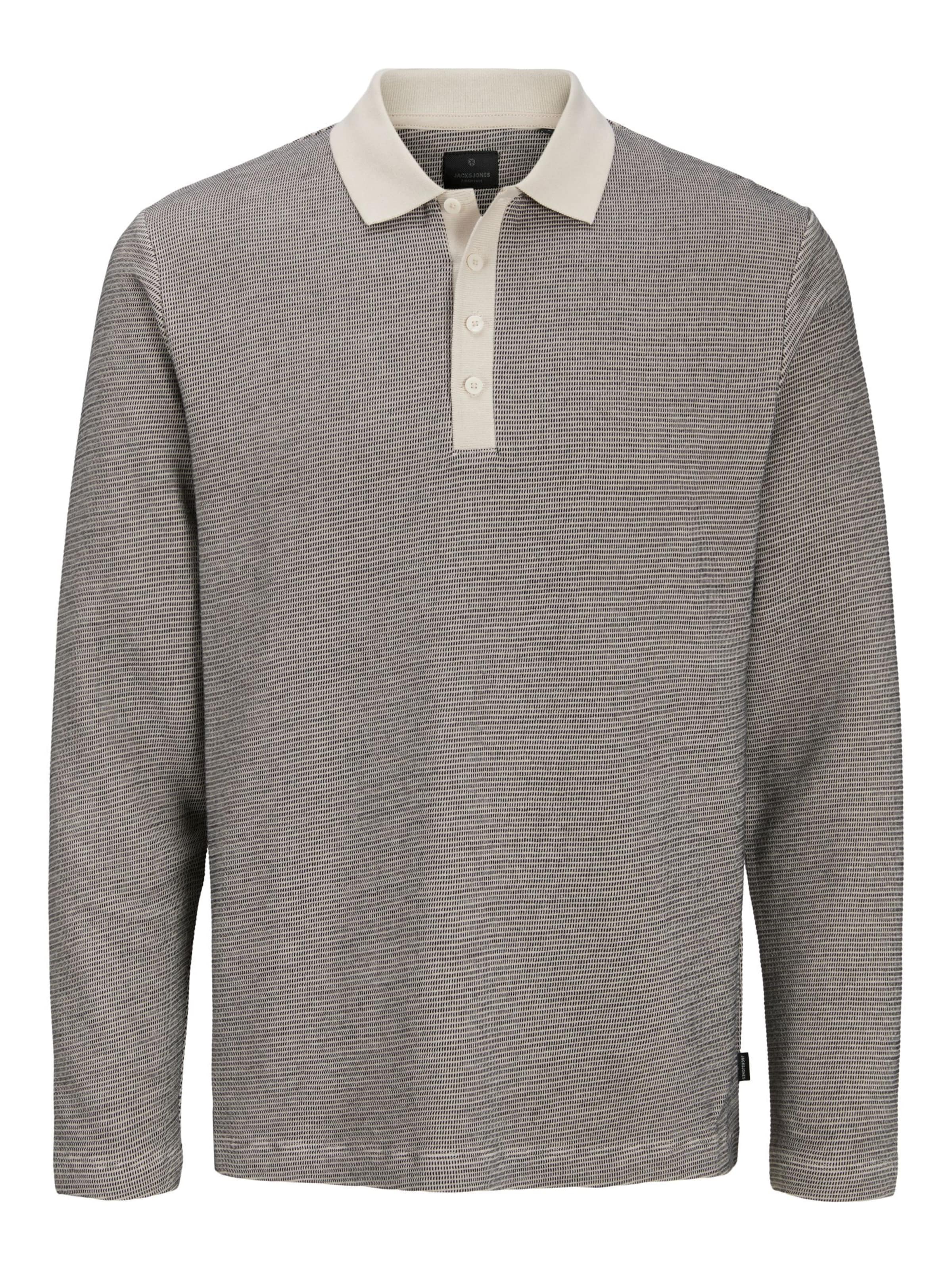 JACK & JONES - Camiseta en gris: frente