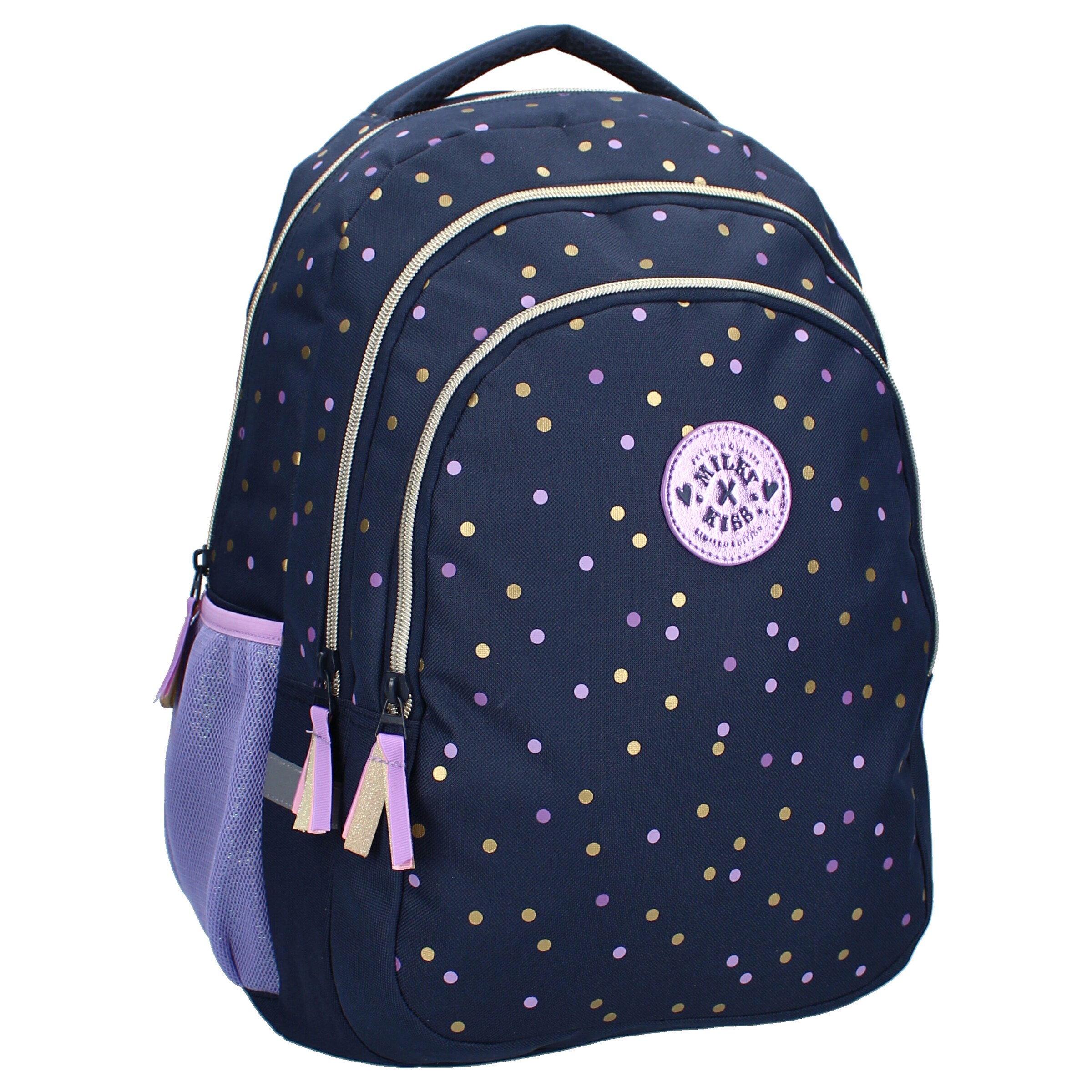 VADOBAG Rucksack 'Milky Kiss Dotted Delight' in Blau