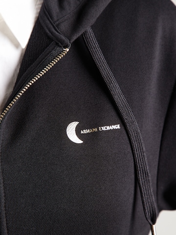 Veste de survêtement ARMANI EXCHANGE en noir