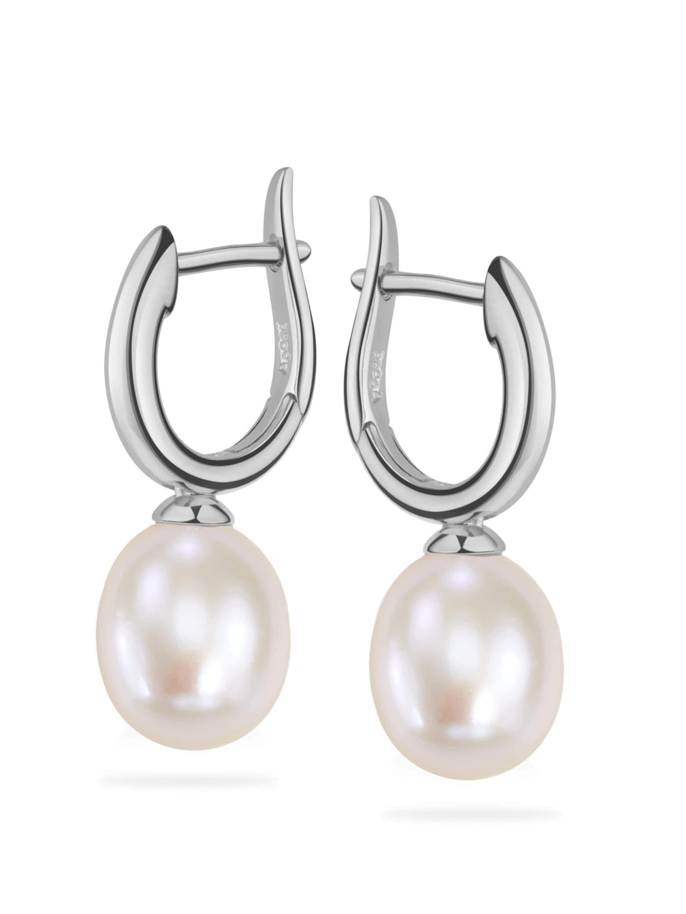 Kamiko Oorbellen 'ANA' in Zilver: voorkant