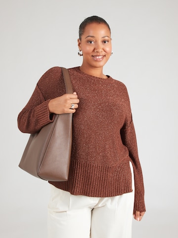 Pulover 'BAZAR' de la Persona by Marina Rinaldi pe maro: față