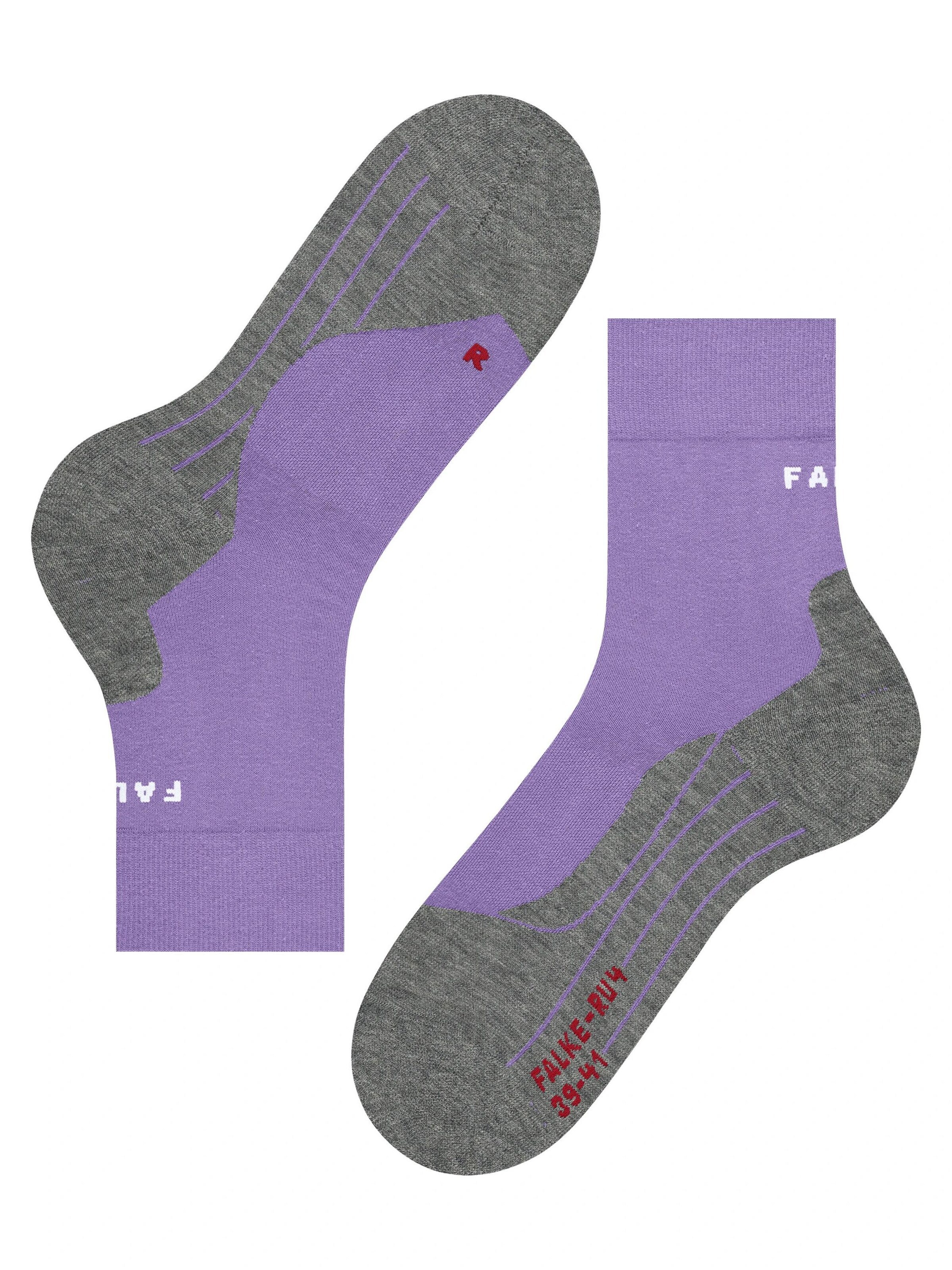 FALKE Athletic Socks 'RU4 Endurance' in Purple