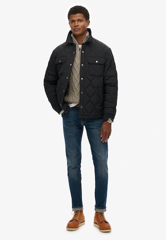 Veste mi-saison Superdry & Co en noir