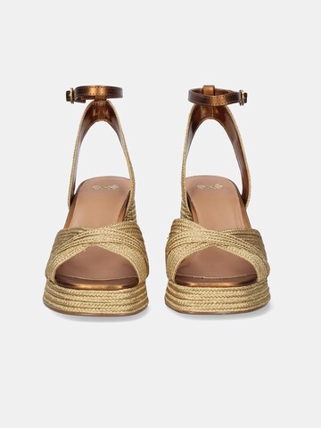 EXE - Sandalias con hebilla 'HAVANA-309' en marrón