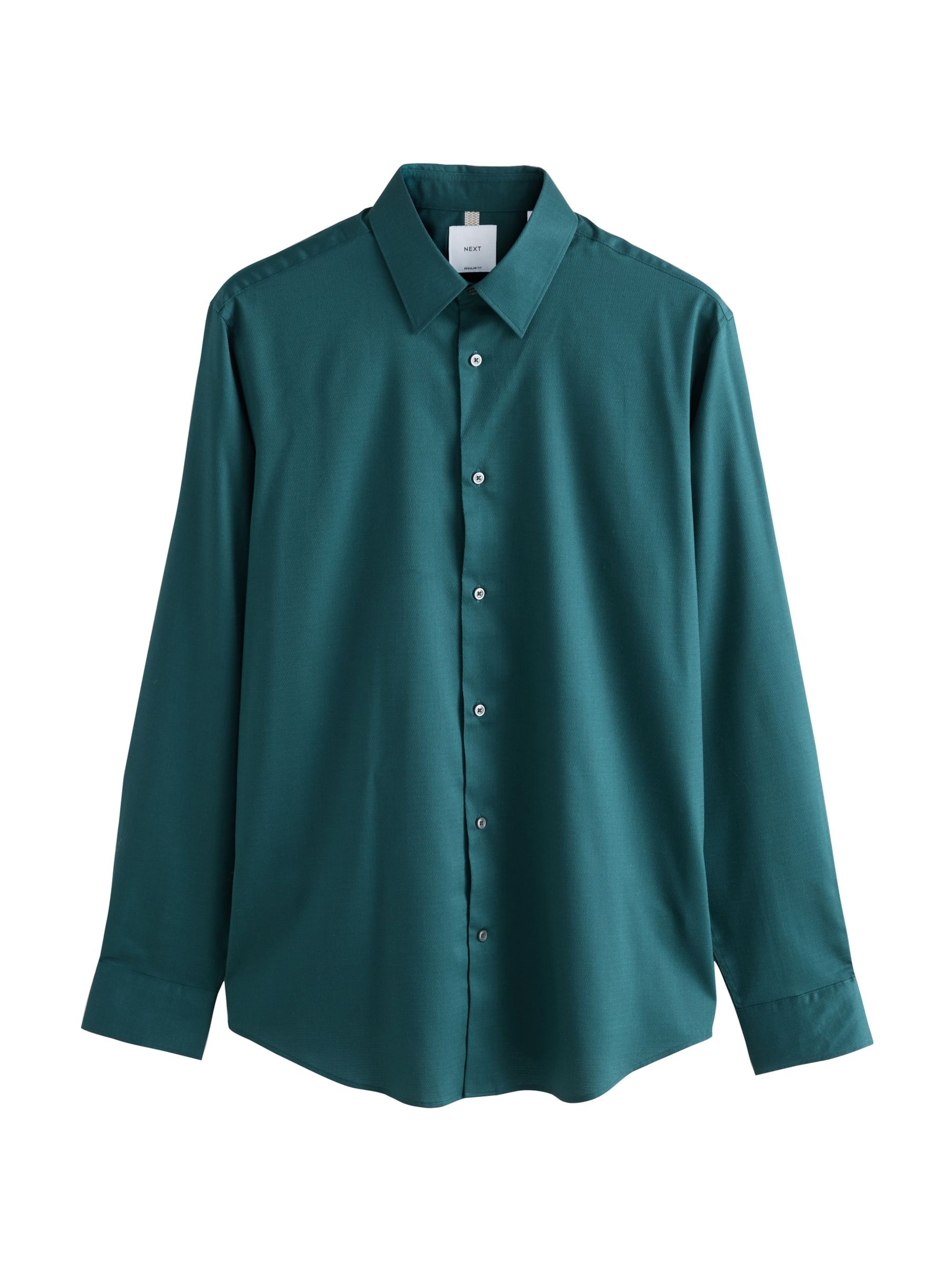 Next Regular fit Πουκάμισο σε μπλε: μπροστά