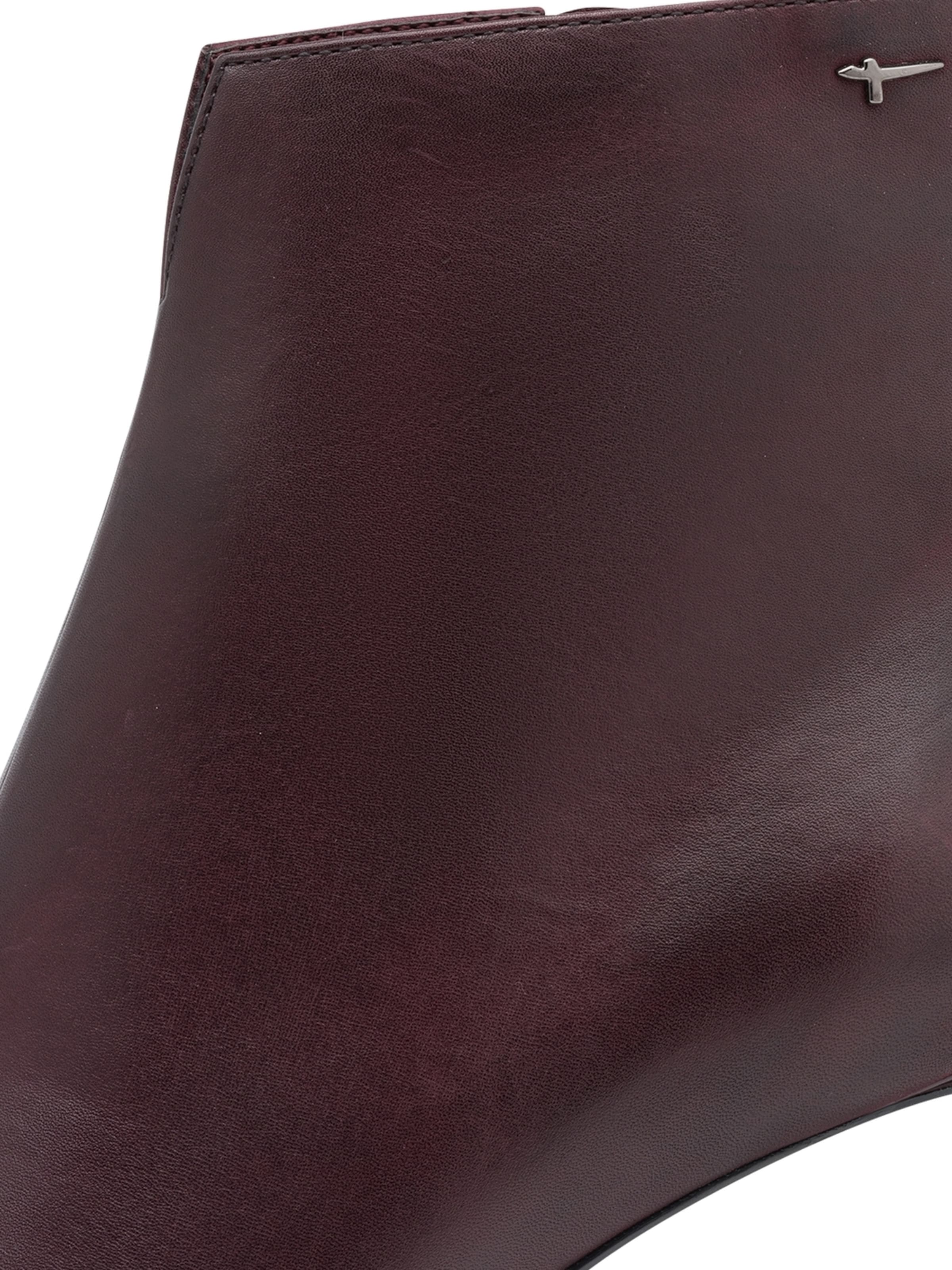 Bottines Tamaris en rouge