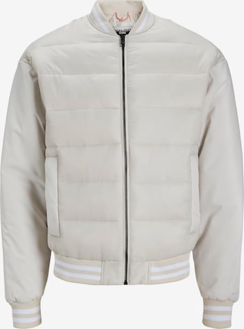 JACK & JONES - Chaqueta de entretiempo en beige: frente