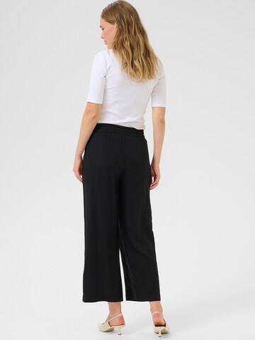 Wide leg Pantaloni 'KAmilia' di Kaffe in nero