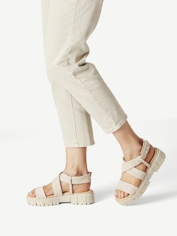 TAMARIS Sandals in Beige