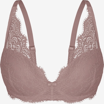 Soutien-gorge sassa en marron : devant