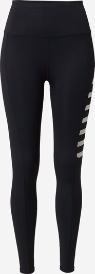 Pantaloni sport Superdry pe negru / alb, Vizualizare produs