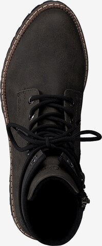 s.Oliver Lace-Up Ankle Boots in Green