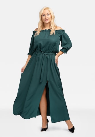 Robe 'ASTRA' Karko en vert : devant