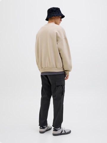 JACK & JONES Regular Cargobroek in Zwart
