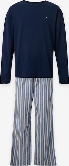 S dydžio Ilga pižama iš Tommy Hilfiger Underwear, spalva – tamsiai mėlyna / safyro / šviesiai mėlyna / kapučino spalva, Prekių apžvalga