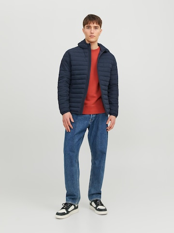 JACK & JONES سترة غير رسمية بلون أزرق