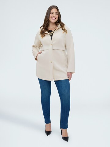 Manteau d’hiver Fiorella Rubino en blanc