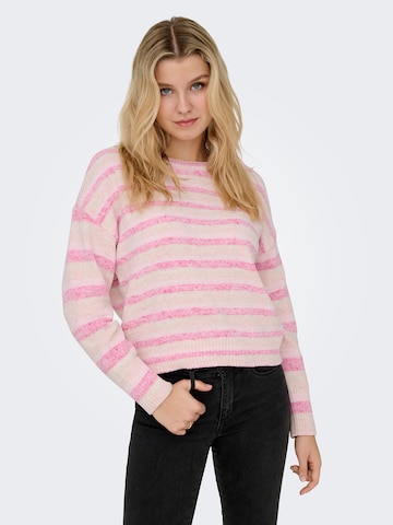 rožinė ONLY Megztinis 'ONLJOHANNA'