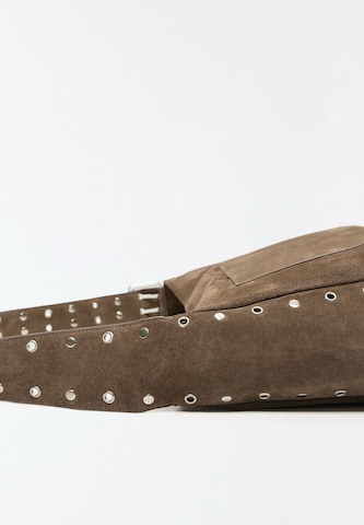 Bershka Shopper in Beige