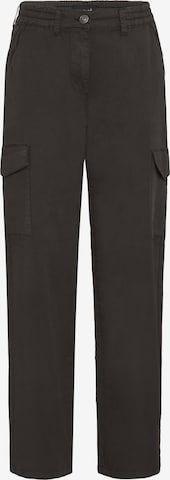 Oxmo - Pantalón cargo 'Loco' en negro: frente