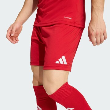 ADIDAS PERFORMANCE Regular Sports trousers 'Entrada26' in Red