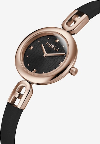 FURLA Armbanduhr in Schwarz