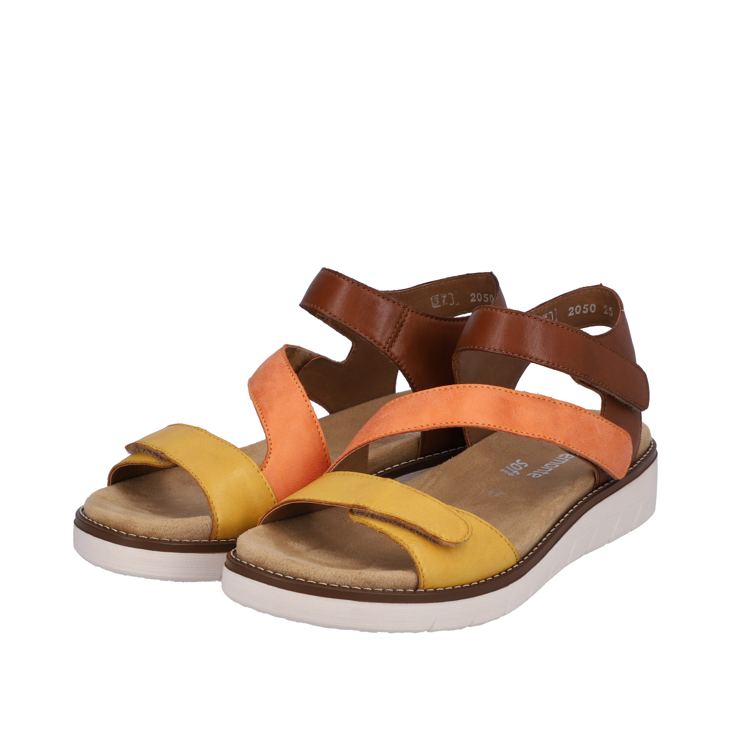 Sandales à lanières 'D2050' REMONTE en marron