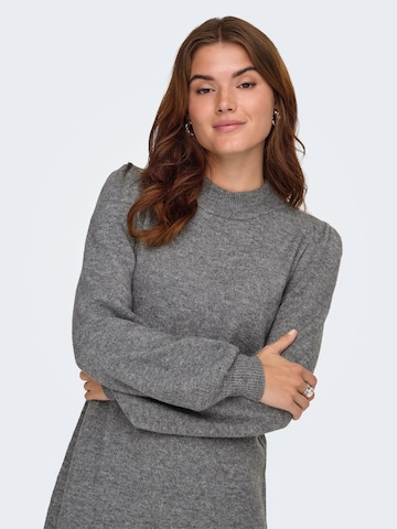 JDY Knitted dress in Grey