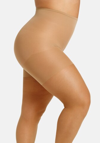 camano Fine tights in Beige