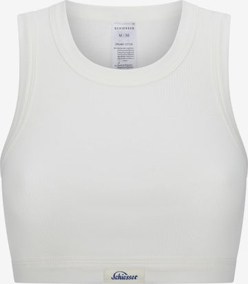 SCHIESSER Bustier Bustier ' Feinripp - Revival Paula ' in Weiß: Vorderseite