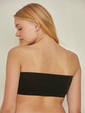 C&City Bandeau Podprsenka – černá