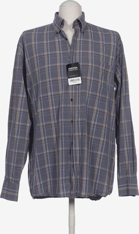 Commander Button Up Shirt in M in Blue: front