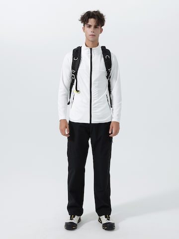YOUTHUP Sportstrickjacke in Weiß