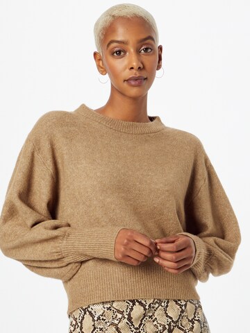 VERO MODA Sweater 'TOKA' in Brown: front
