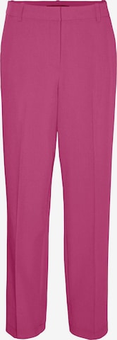 Pantalon à plis VERO MODA en violet : devant