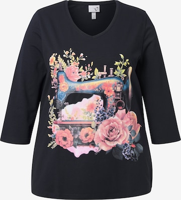 Ulla Popken Shirt in Black: front