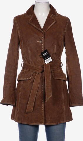 RINO & PELLE Jacket & Coat in S in Brown: front