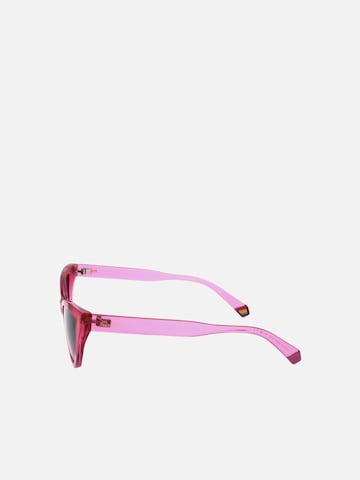 Lunettes de soleil Polaroid en rose