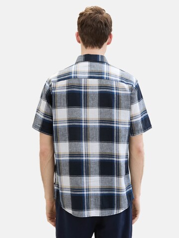 TOM TAILOR Regular Fit Hemd in Blau