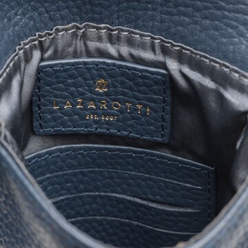 Borsa a tracolla 'Bologna Leather' di Lazarotti in blu